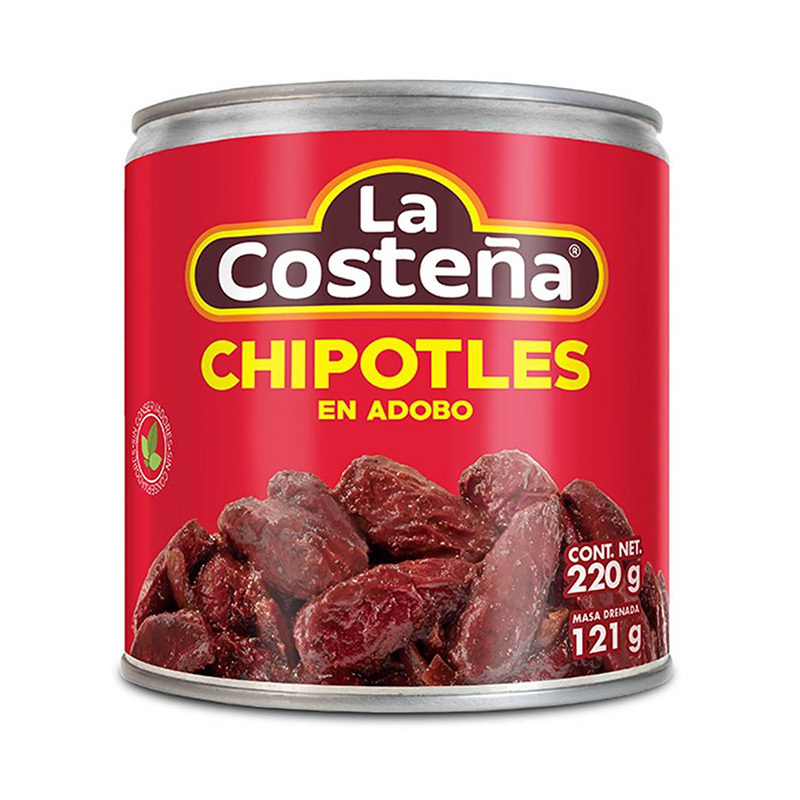 Chipotles adobados La Costeña 220g Tienda Gaucha