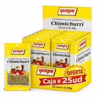 Caja 25ud Chimichurri Yuspe 50 G