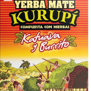 Yerba mate Kurupí katuava y burrito 500g