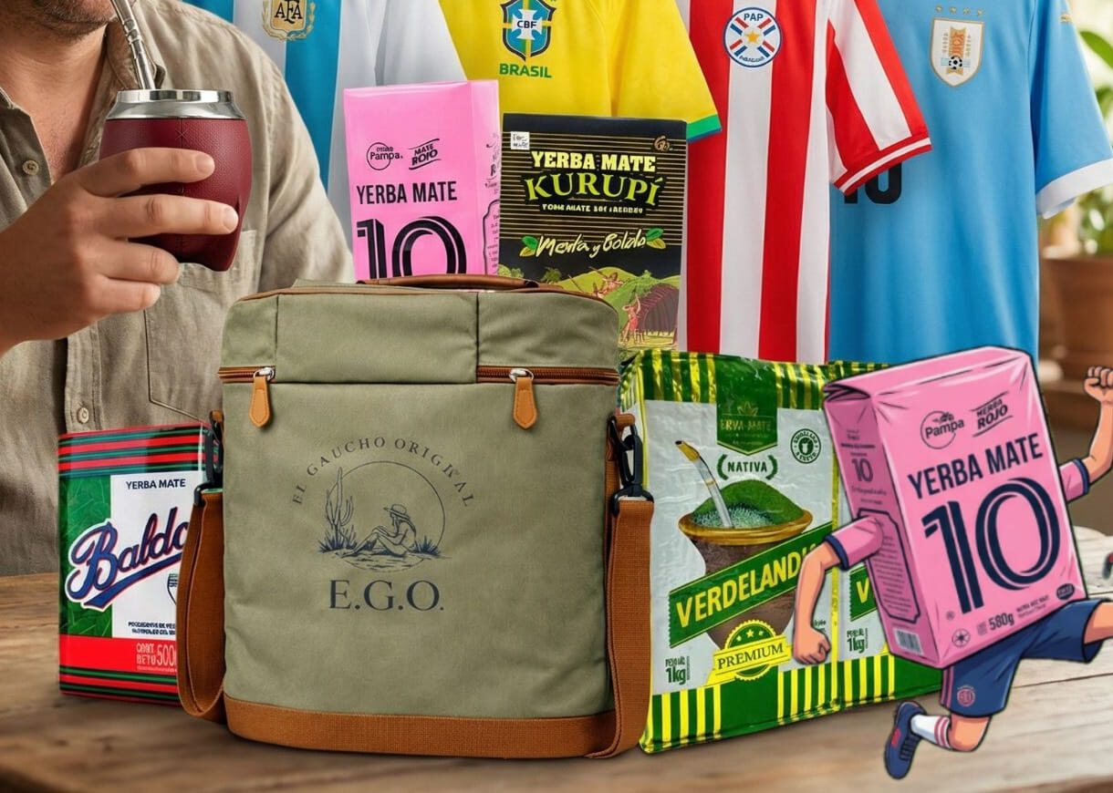 Pack mate Mundial Yerba Mate y Bolso Matero