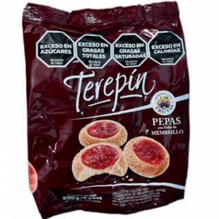 Pepas con dulce de membrillo Terepín 200g