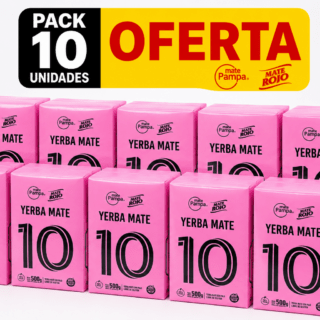 Yerba Mate 10 Reserva edición especial 500g Pack 10ud
